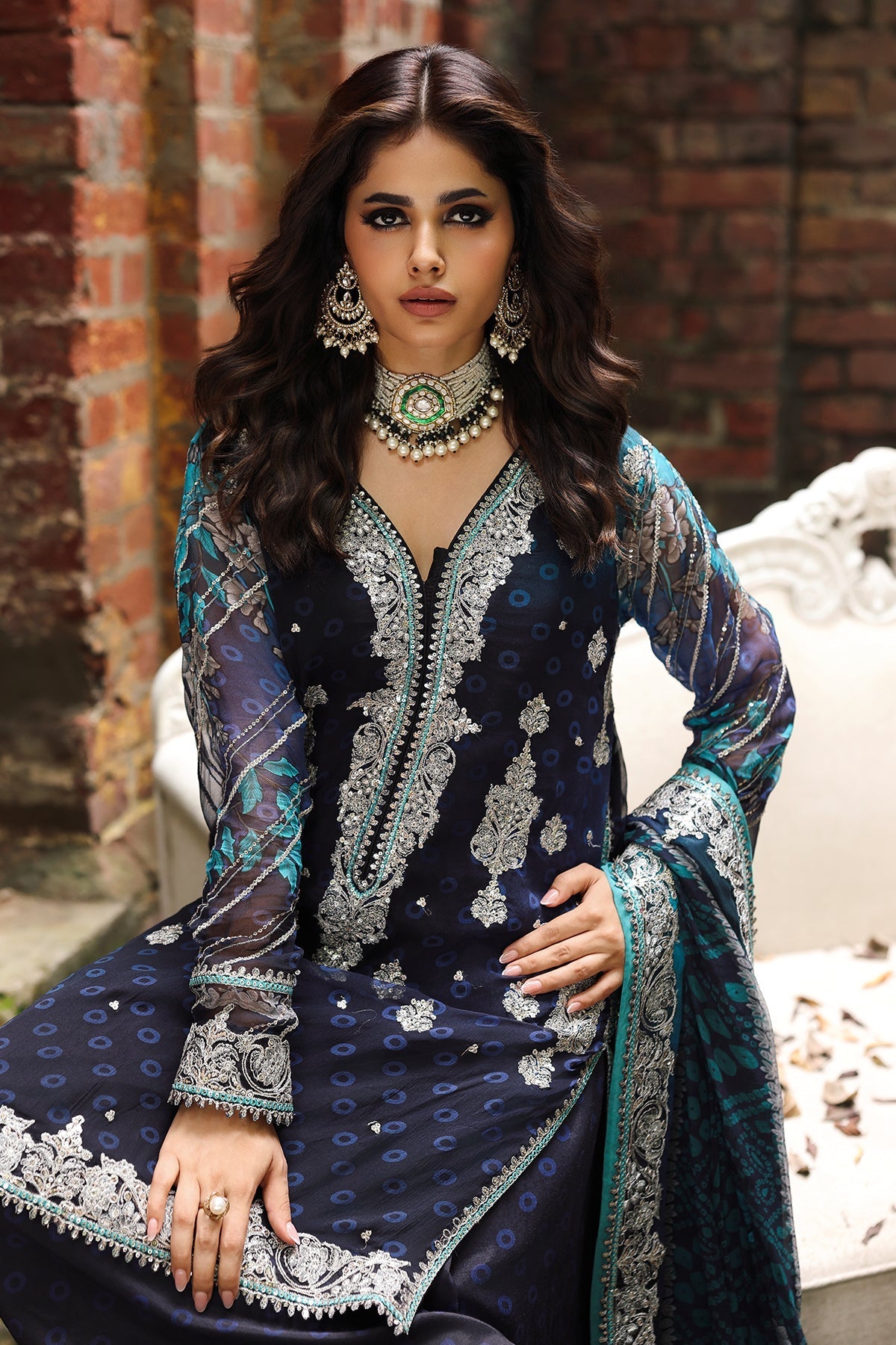 Charizma | Vasal Chiffon | VSL25-32 -  Charizma Ladies Clothes - Original Designer Dress - House of Maryam