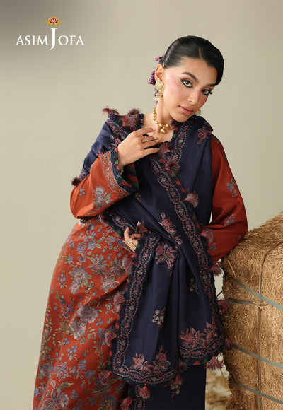 Asim Jofa | Kashmiri Collection 25 | AJULK-02, image 7
