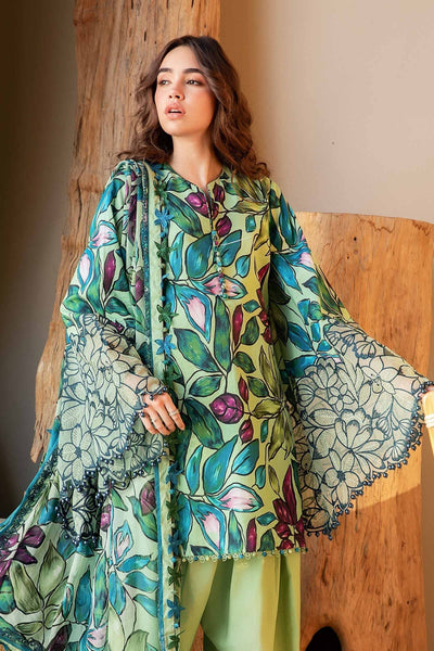 Maria B | M Prints 25 | MPT-2505-B -  Maria B Ladies Clothes - Original Designer Dress - House of Maryam