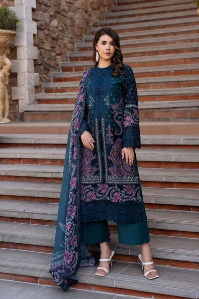 Afrozeh Azrina B zinc embroidered lawn suit