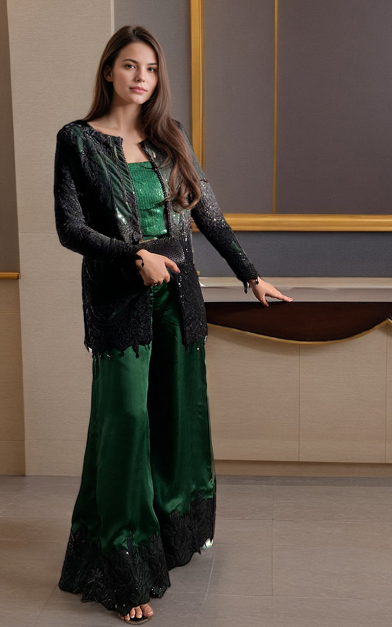 Threads and Motifs | Formal Dresses 25 | Embroidered Jacket -  Threads and Motifs Ladies Clothes - Original Designer Dress - House of Maryam