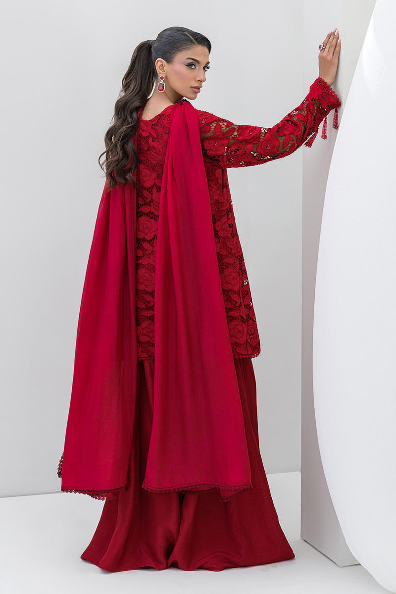 Chic Ophicial | Aarzu Luxe Pret | Red Radiance, image 2