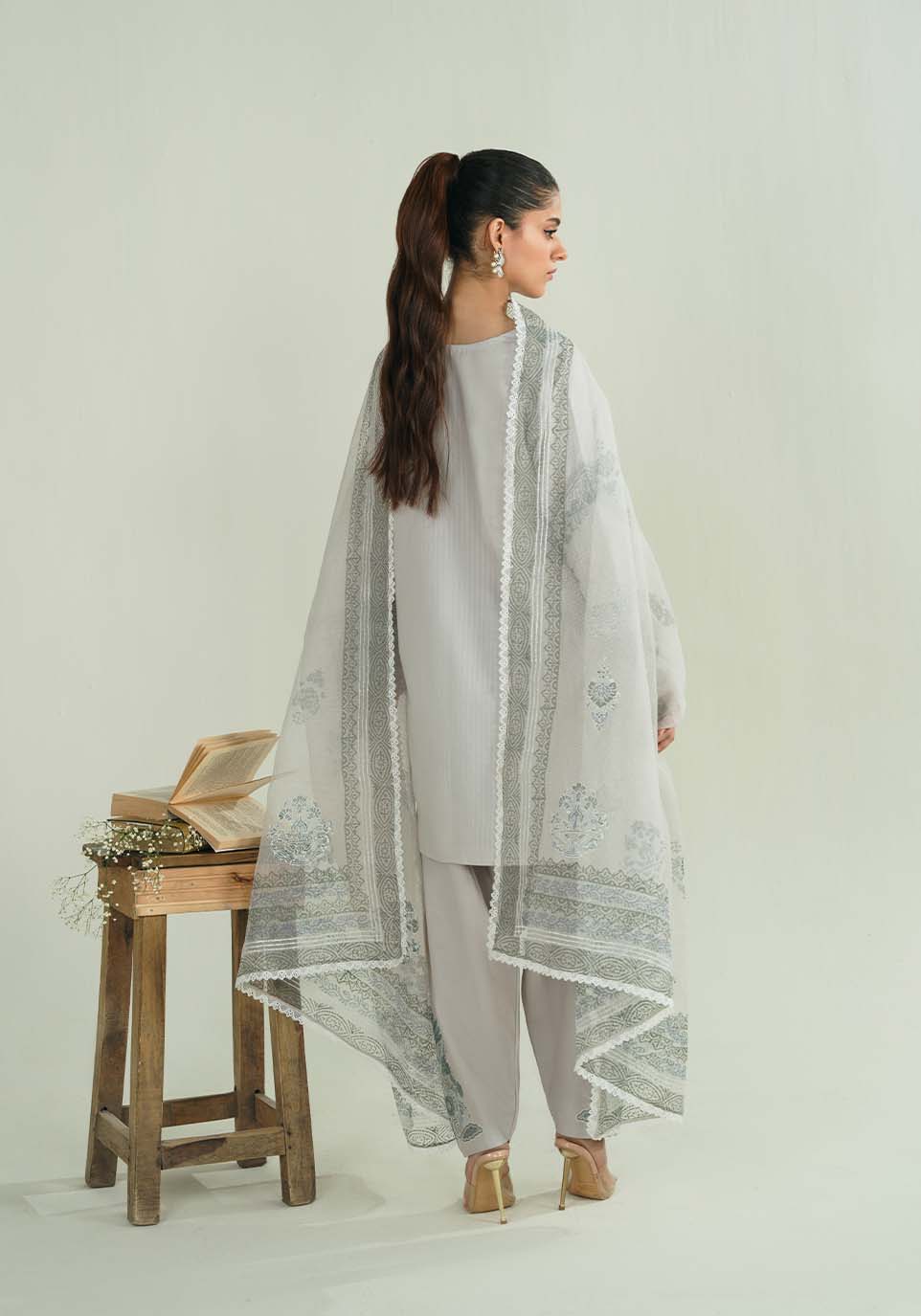 Zarqash | Nazakat Ready to Wear | CHANDNI -  Zarqash Ladies Clothes - Original Designer Dress - House of Maryam