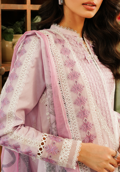 Zarqash | Tresor Luxury Lawn 24 | ZQT 001 FAYE -  Zarqash Luxury - Original Designer Dress - House of Maryam