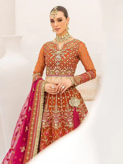 Gulaal | Wedding Collection 23 | SANAIYAH 06 - 3 PIECE -  Gulaal Bridal - Original Designer Dress - House of Maryam