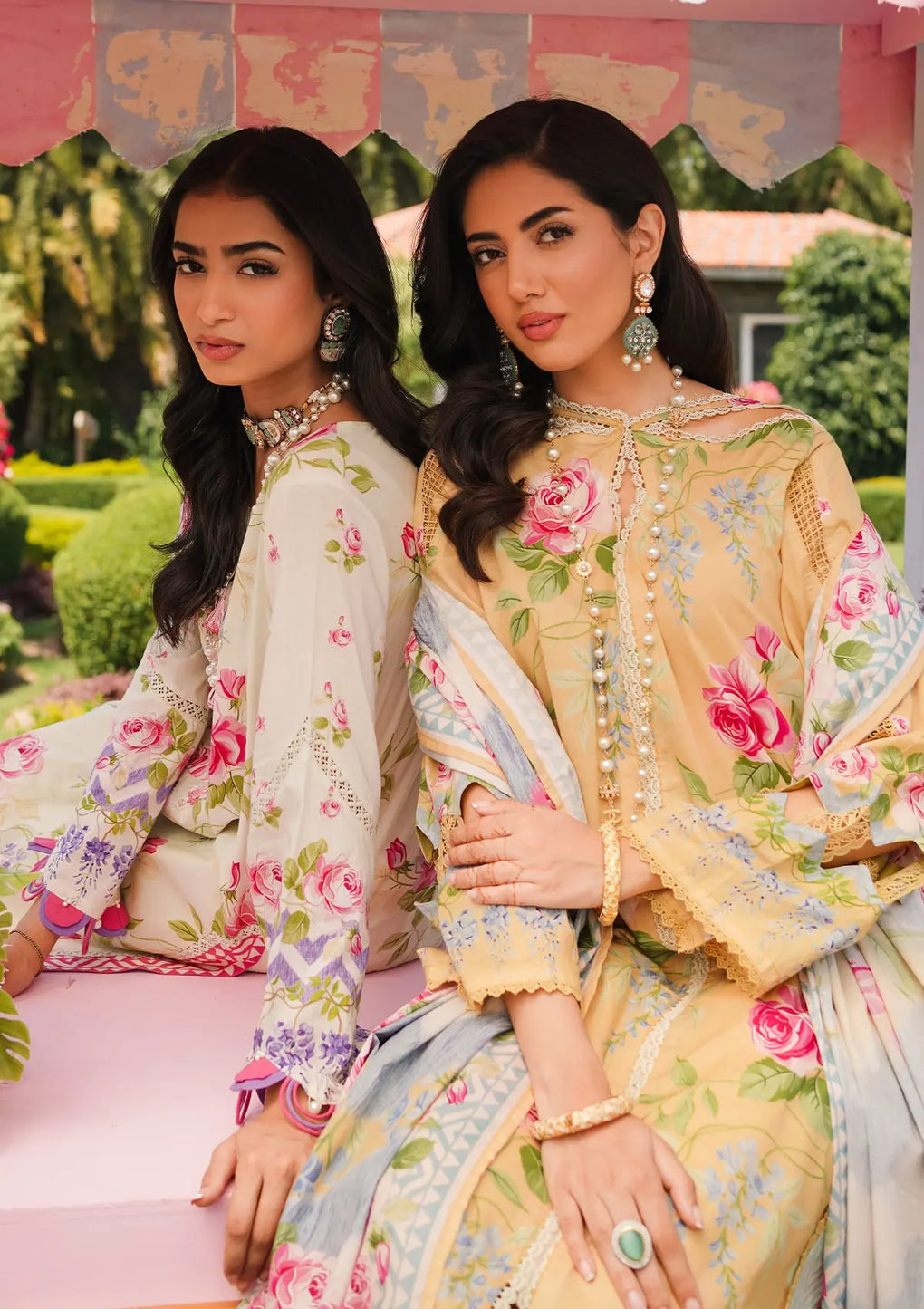 Elaf Premium | Printed Collection 24 | EEP-03B - Meadow Magic by Designer Elaf Premium - House of Maryam - Pakistani Designer Ethnic Wear in {{ shop.shopifyCountryName }}