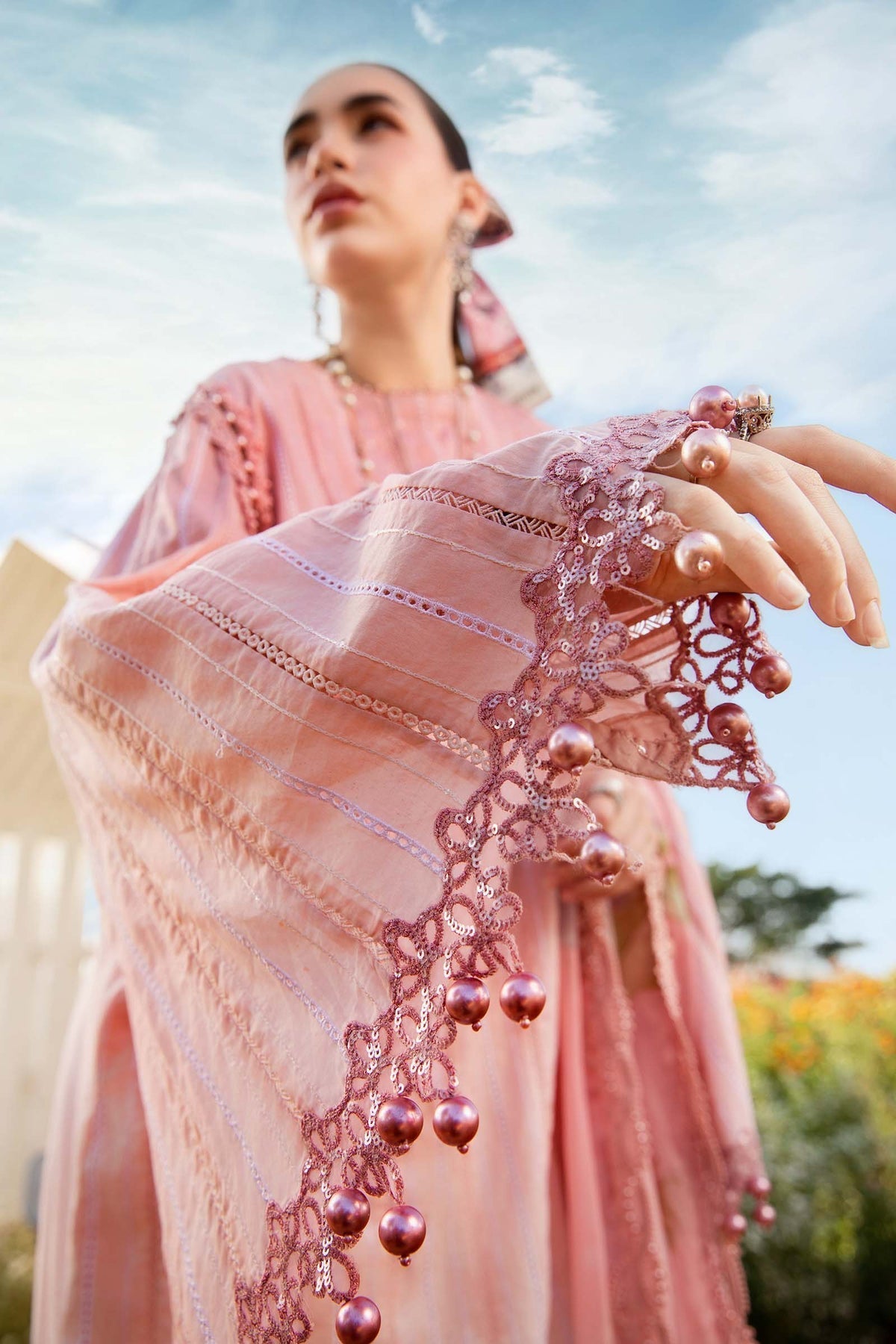Maria B | M Prints 25 | MPT-2506-A -  Maria B Ladies Clothes - Original Designer Dress - House of Maryam