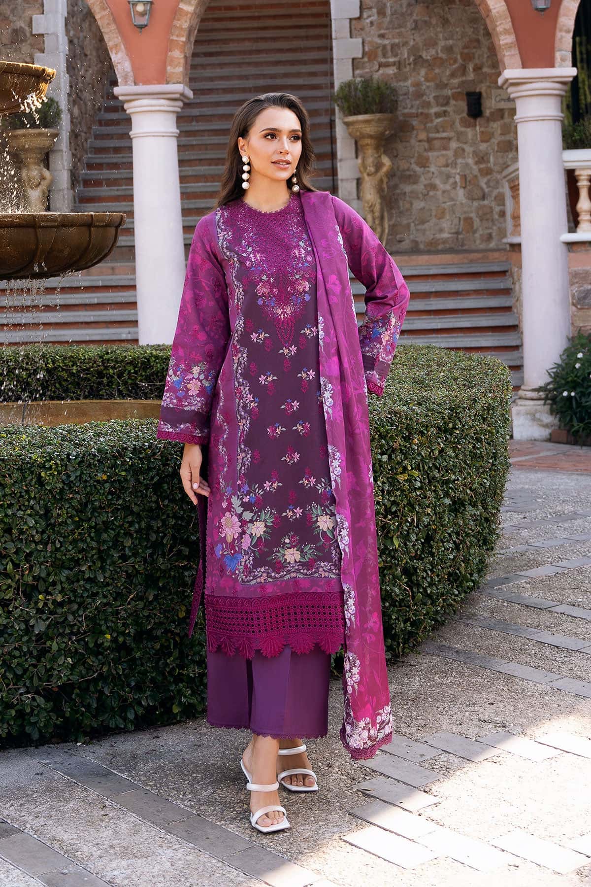 Afrozeh | Damask The Holiday Edit 25 | Eden B -  Afrozeh Ladies Clothes - Original Designer Dress - House of Maryam
