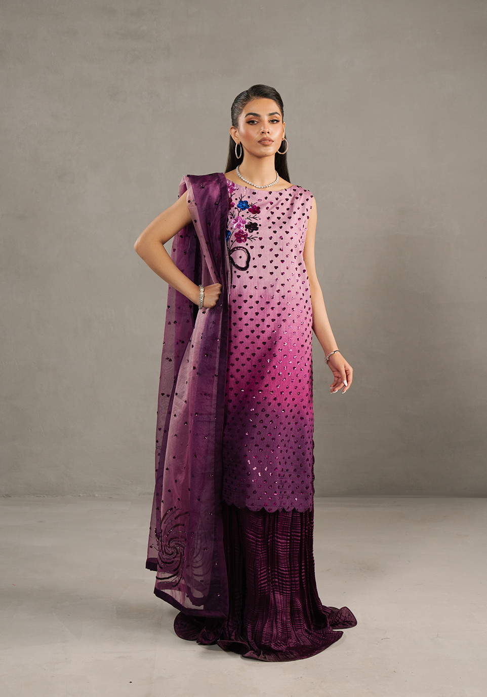 Zarqash | Silk Edit | ZQS 003 GIANNA -  Zarqash Ladies Clothes - Original Designer Dress - House of Maryam