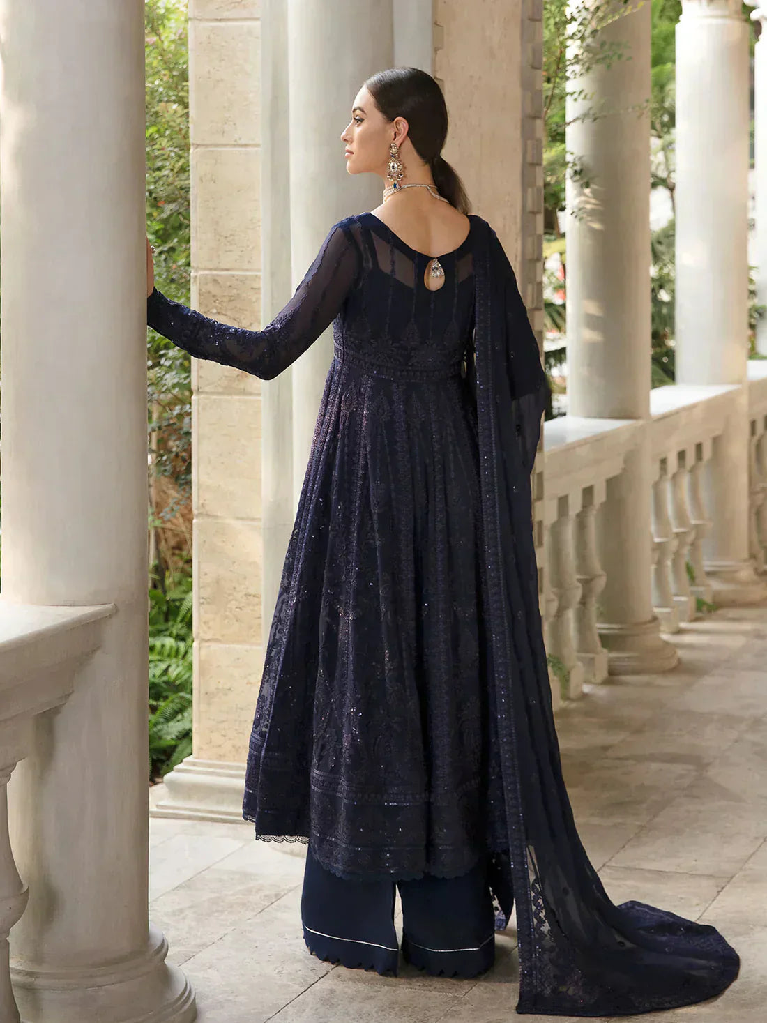 Gulaal | Embroidered Chiffon 23 | MAYA 05 -  Gulaal Formal - Original Designer Dress - House of Maryam