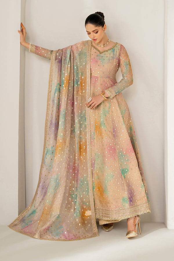 Baroque | Luxury Pret 25 | EMBROIDERED COTTON PATTI PR-1138-4