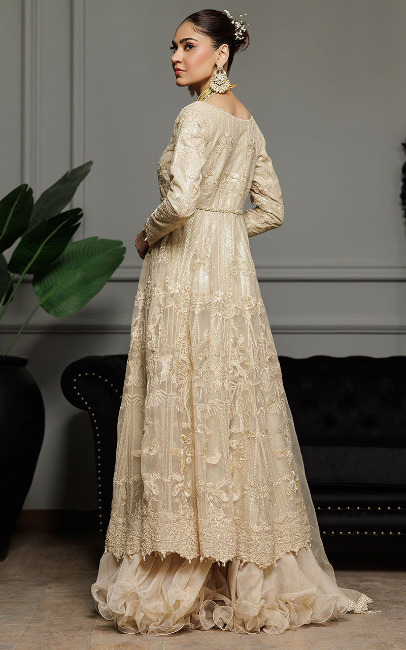 Threads and Motifs | Formal Dresses 25 | Net Embroidered Maxi -  Threads and Motifs Ladies Clothes - Original Designer Dress - House of Maryam
