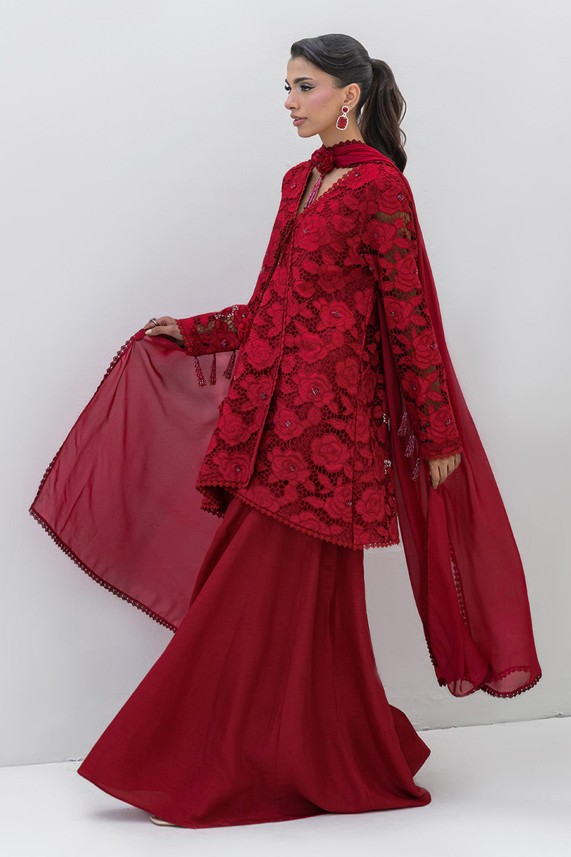 Chic Ophicial | Aarzu Luxe Pret | Red Radiance, image 4