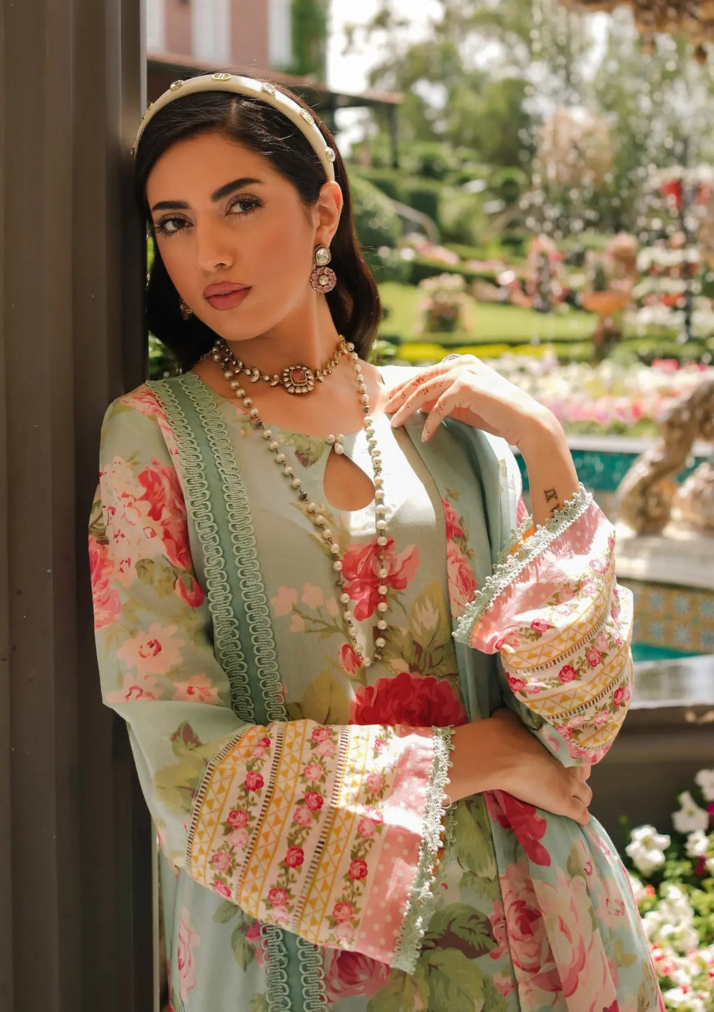 Elaf Premium | Printed Collection 24 | EEP-01A - Frostie -  Elaf Premium Casuals - Original Designer Dress - House of Maryam