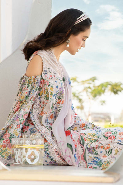 Maria B | M Prints 25 | MPT-2507-A -  Maria B Ladies Clothes - Original Designer Dress - House of Maryam