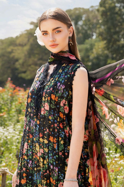 Maria B | M Prints 25 | MPT-2507-B -  Maria B Ladies Clothes - Original Designer Dress - House of Maryam