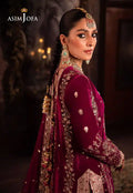 Asim Jofa | Makhmal Wedding Velvet 23 | AJMM-03 by Designer Asim Jofa - House of Maryam - Pakistani Designer Ethnic Wear in {{ shop.shopifyCountryName }}