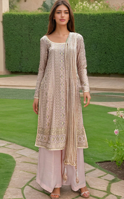 Threads and Motifs | Formal Dresses 25 | Embroidered Shirt With Trouser And Dupatta -  Threads and Motifs Ladies Clothes - Original Designer Dress - House of Maryam