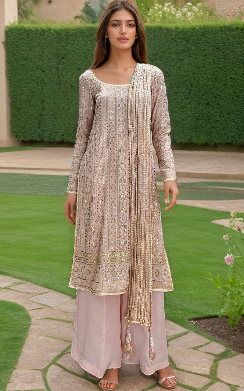 Threads and Motifs | Formal Dresses 25 | Embroidered Shirt With Trouser And Dupatta -  Threads and Motifs Ladies Clothes - Original Designer Dress - House of Maryam