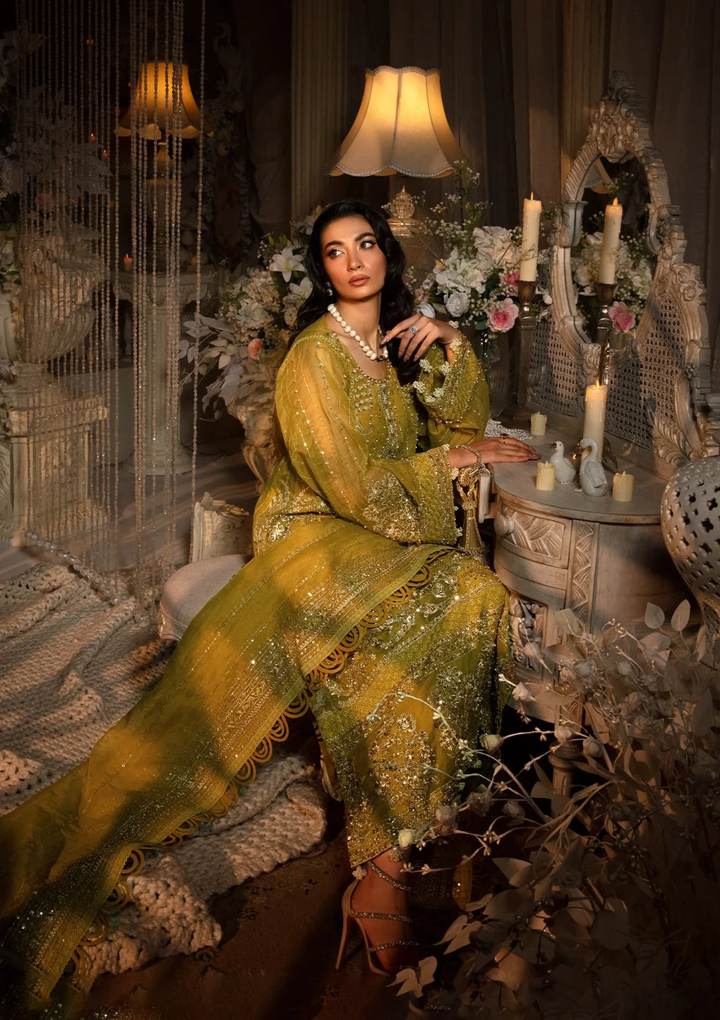 Elaf Premium | Evara Formals 24 | EFE-03 SUNLIT -  Elaf Premium The Formal Exhibit - Original Designer Dress - House of Maryam
