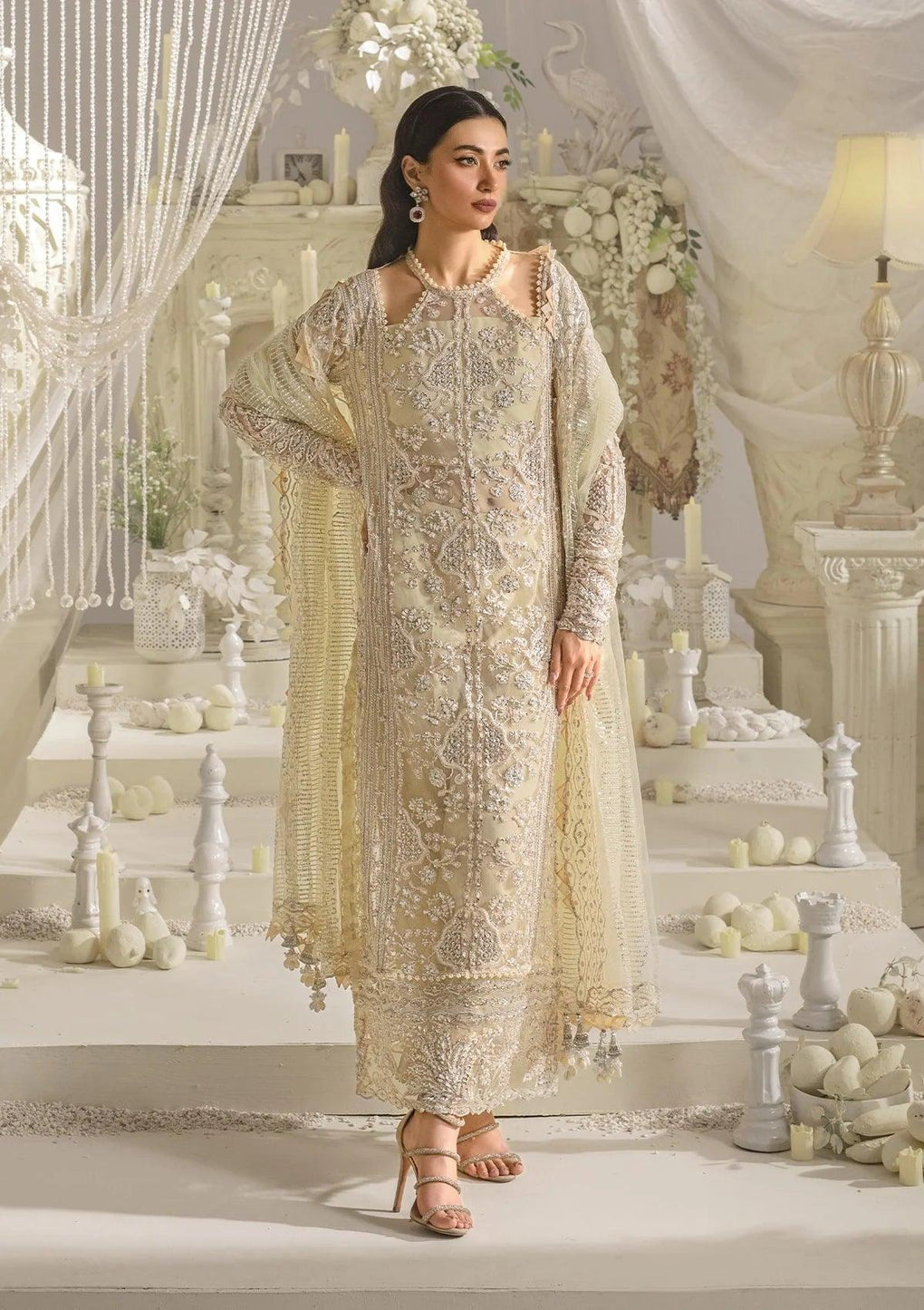 Elaf Premium | Evara Formals 24 | EFE-01 AURA -  Elaf Premium The Formal Exhibit - Original Designer Dress - House of Maryam