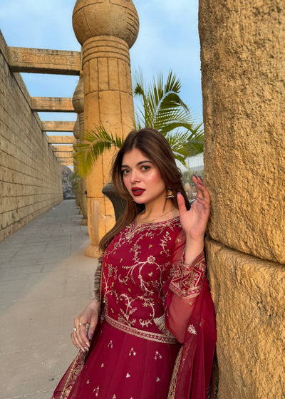 Daud Abbas | Formals Collection | Nazneen -  Daud Abbas Formal - Original Designer Dress - House of Maryam