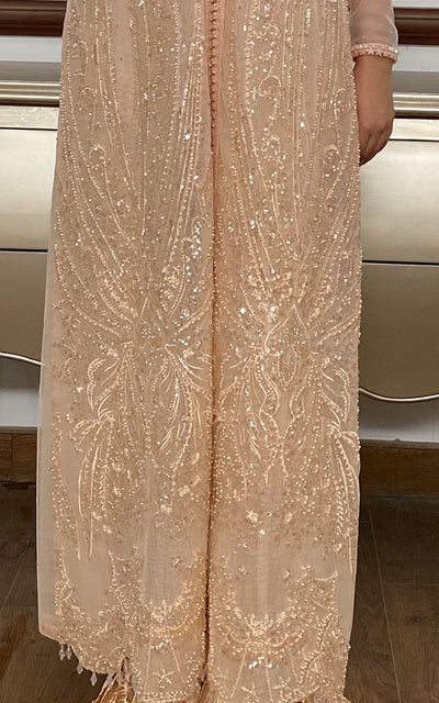 Threads and Motifs | Formal Dresses 25 | Net Embroidered Jacket -  Threads and Motifs Ladies Clothes - Original Designer Dress - House of Maryam