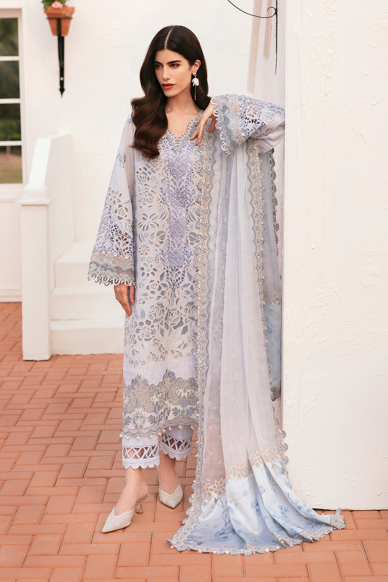Baroque | Eid Lawn 25 | EL-D02 -  Baroque Ladies Clothes - Original Designer Dress - House of Maryam