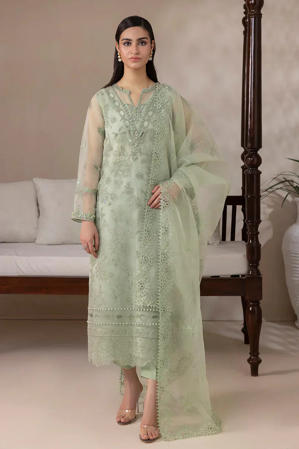 Baroque | Formals Collection | UF-415 -  Baroque Formal - Original Designer Dress - House of Maryam