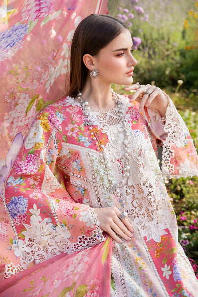 Maria B | M Prints 25 | MPT-2509-B -  Maria B Ladies Clothes - Original Designer Dress - House of Maryam