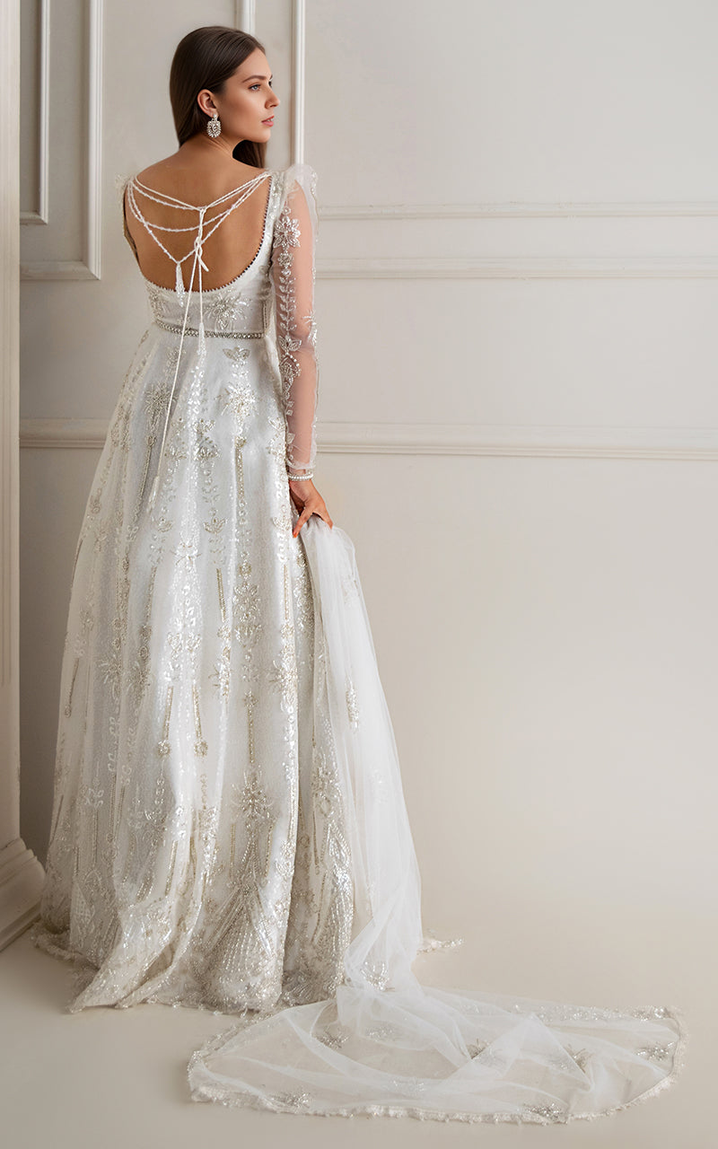 Threads and Motifs | Formal Dresses 25 | Net Embroidered Maxi-2