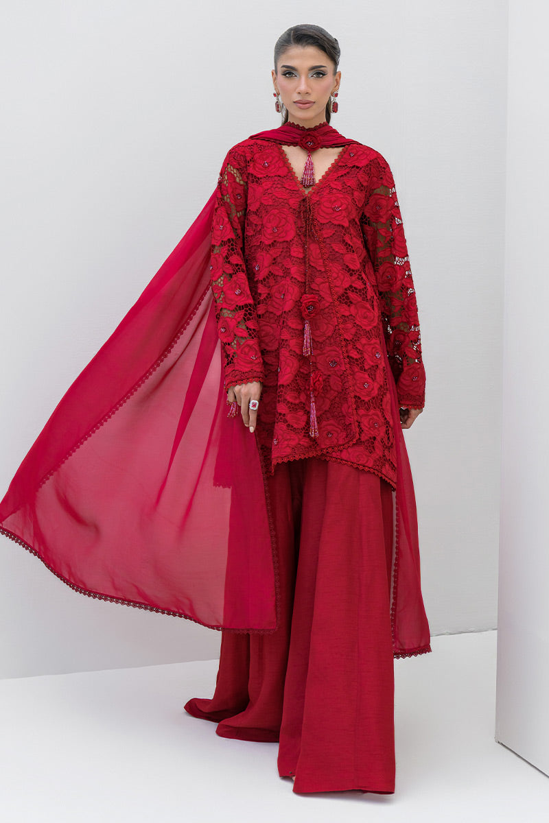 Chic Ophicial | Aarzu Luxe Pret | Red Radiance, image 8