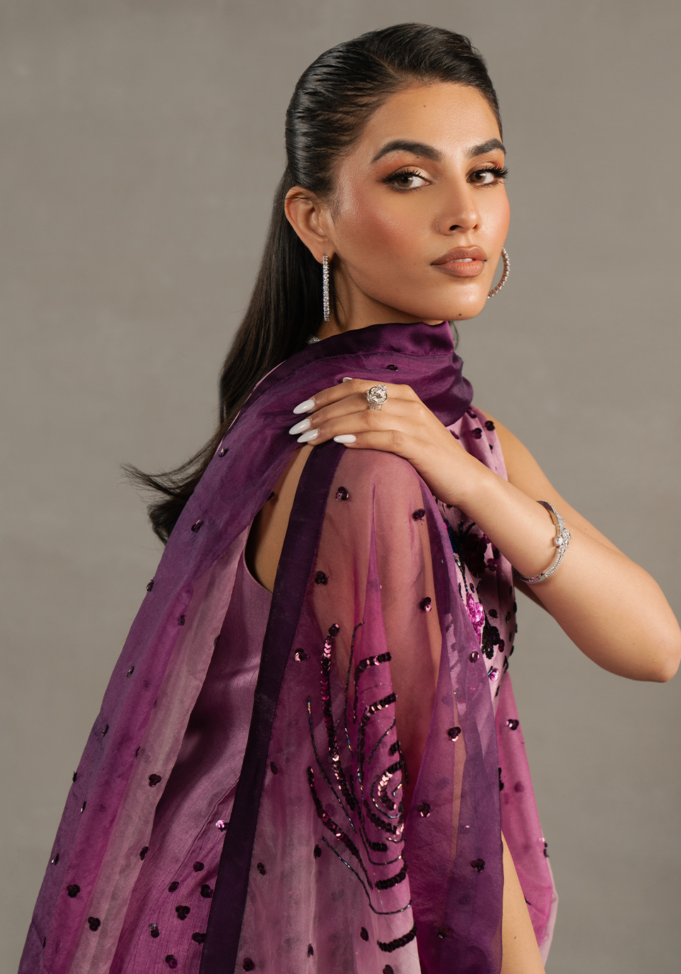 Zarqash | Silk Edit | ZQS 003 GIANNA -  Zarqash Ladies Clothes - Original Designer Dress - House of Maryam