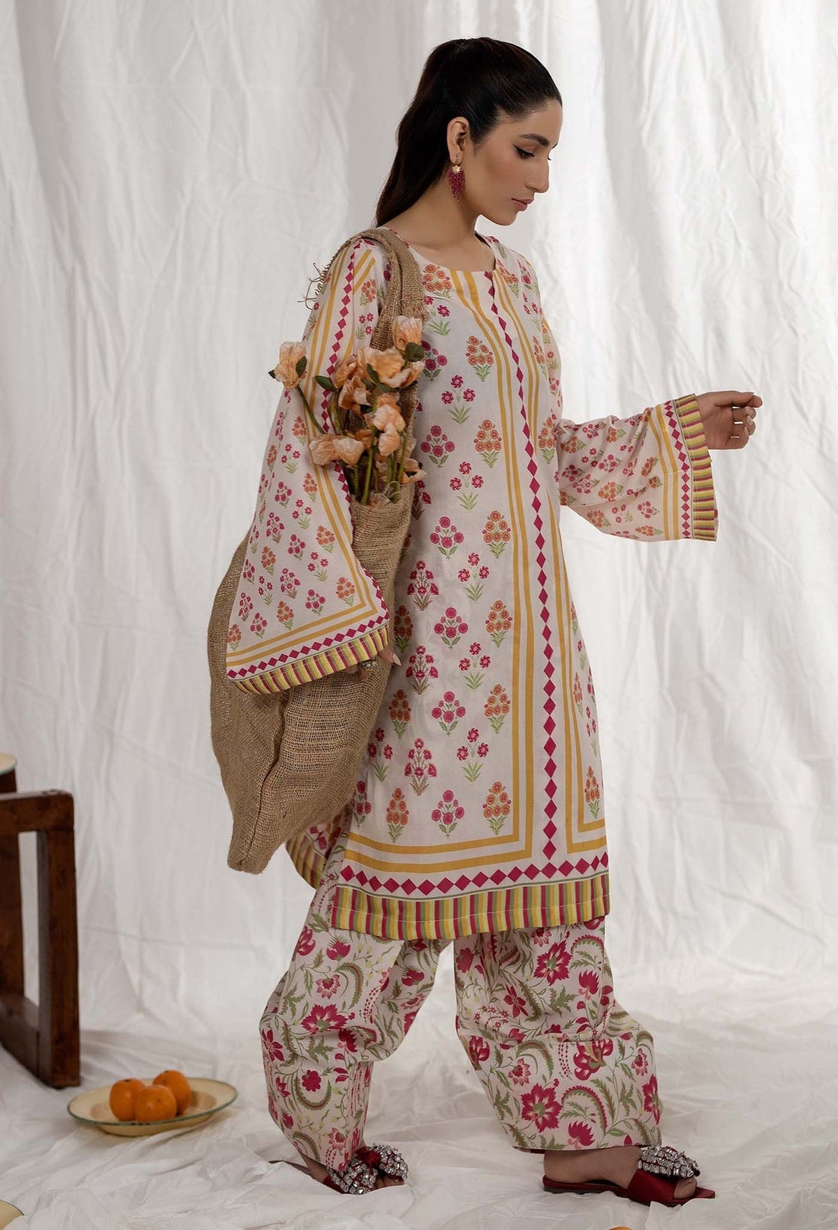 Adans Libas | Co Ords Sets | Co-Ord 3 -  Emaan Adeel Ladies Clothes - Original Designer Dress - House of Maryam