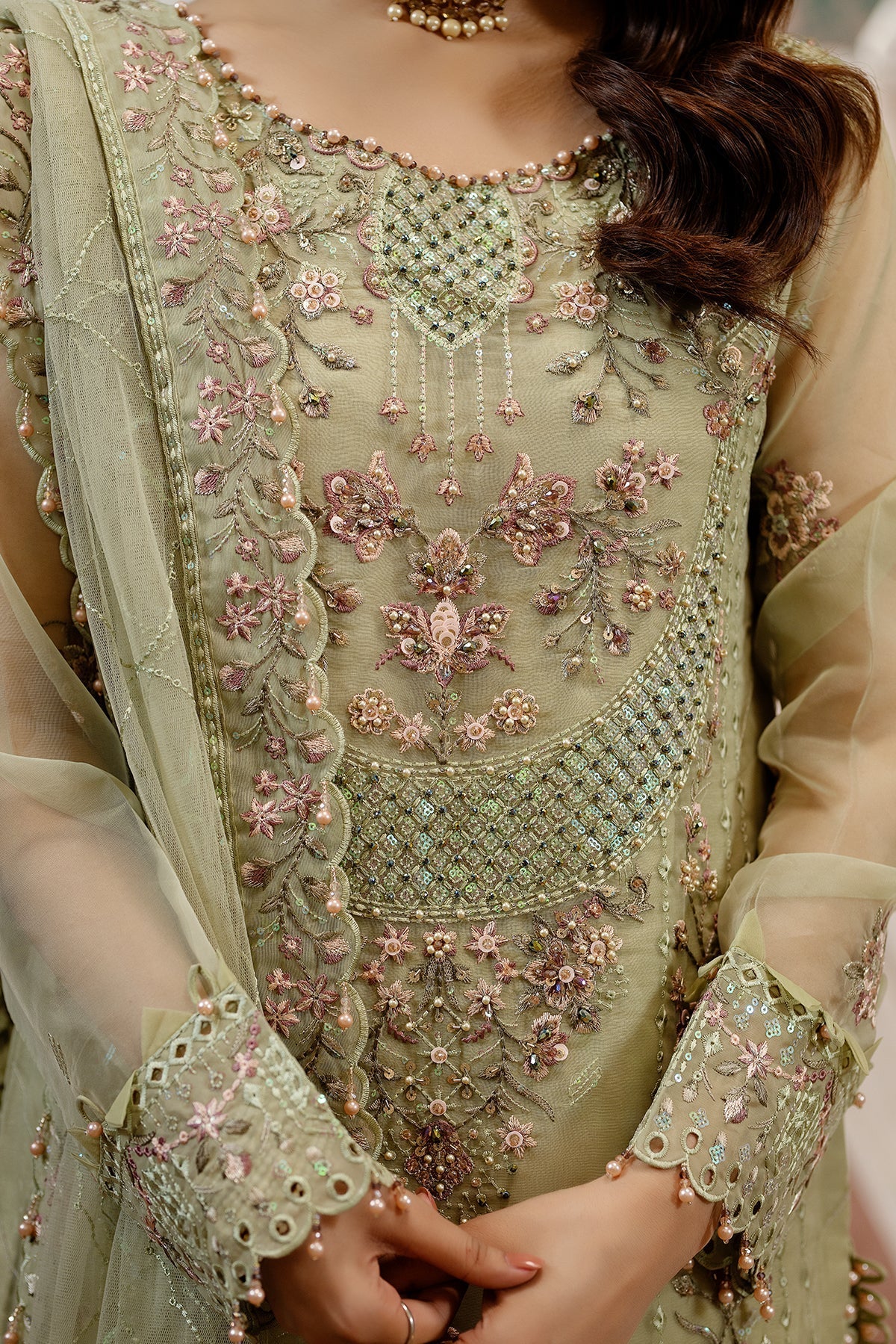 Raeesa Premium | Kimora Luxury Organza | HU-61-3