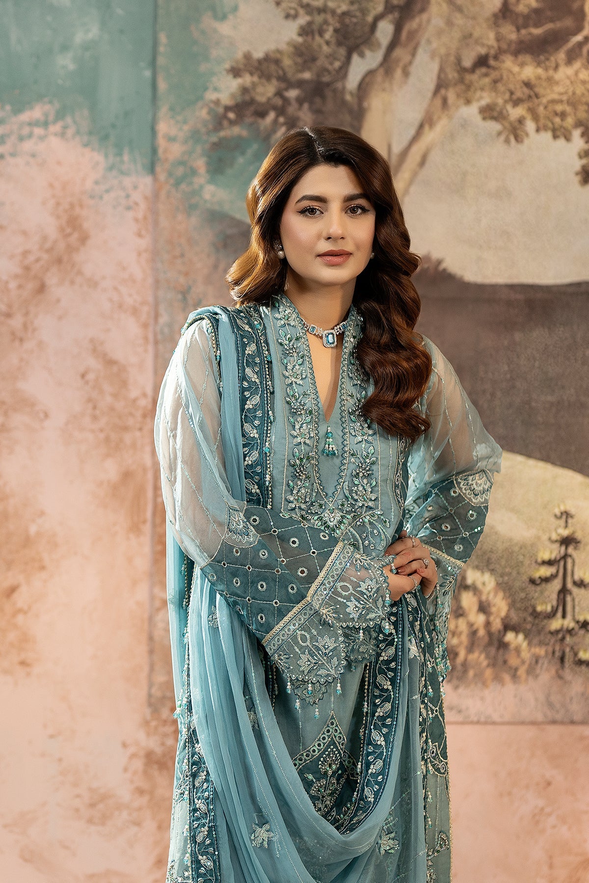 Raeesa Premium | Kimora Luxury Organza | HU-63-5