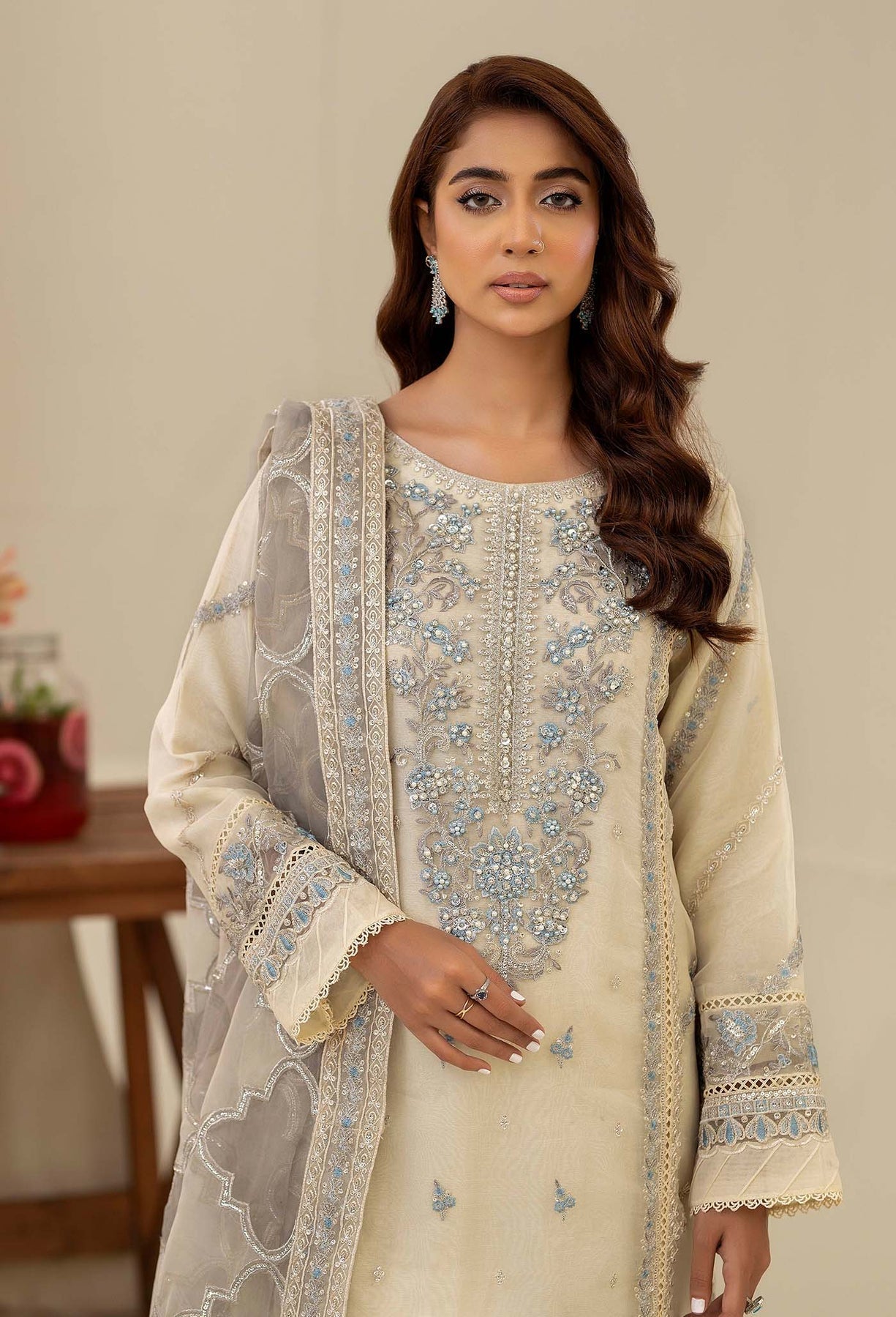 Adans Libas | Tissue De Luxe | DELUXE 444410 -  Adans Libas Ladies Clothes -  House of Maryam