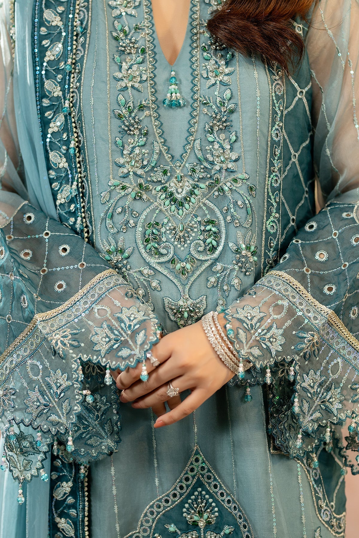 Raeesa Premium | Kimora Luxury Organza | HU-63-3