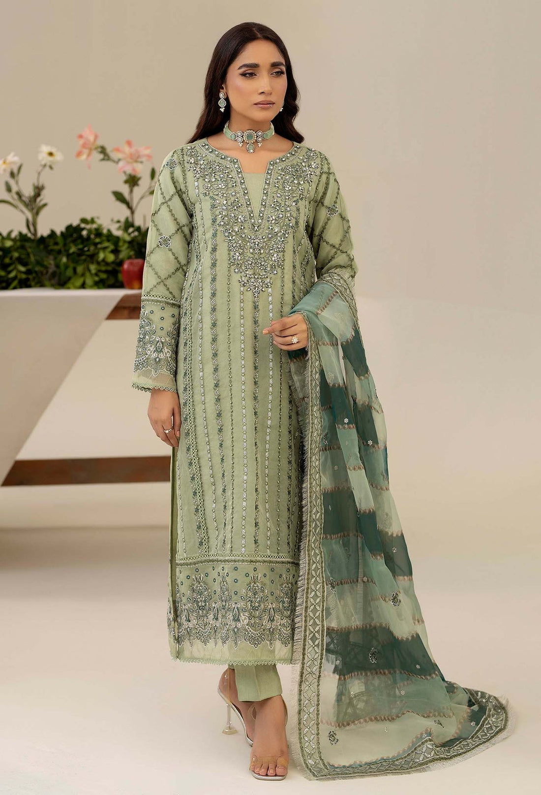 Adans Libas | Tissue De Luxe | DELUXE 444411 -  Adans Libas Ladies Clothes -  House of Maryam