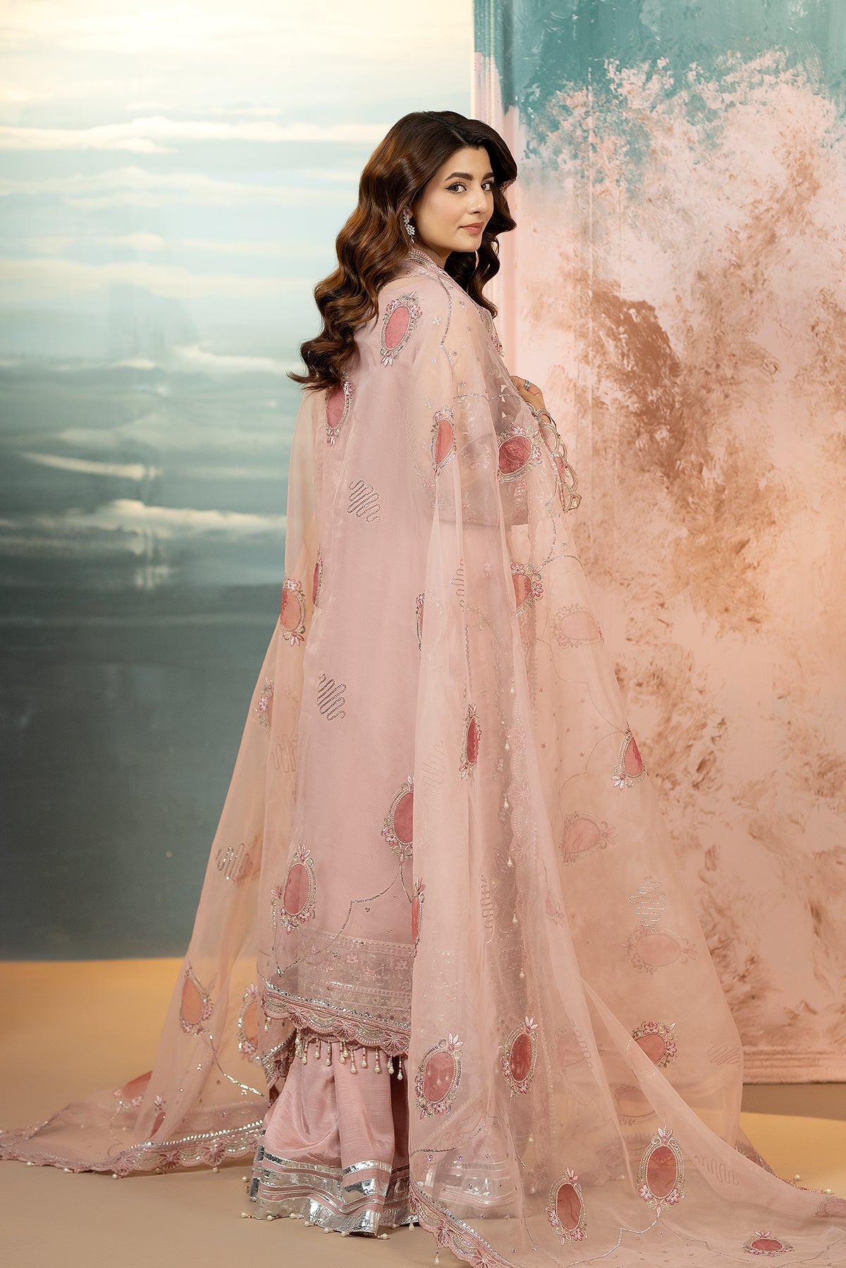 Raeesa Premium | Kimora Luxury Organza | HU-62-2