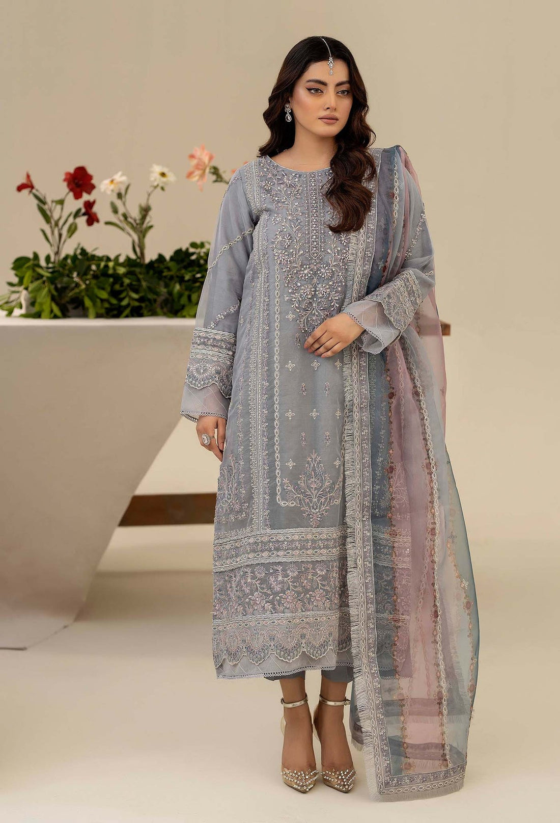 Adans Libas | Tissue De Luxe | DELUXE 444414 -  Adans Libas Ladies Clothes -  House of Maryam