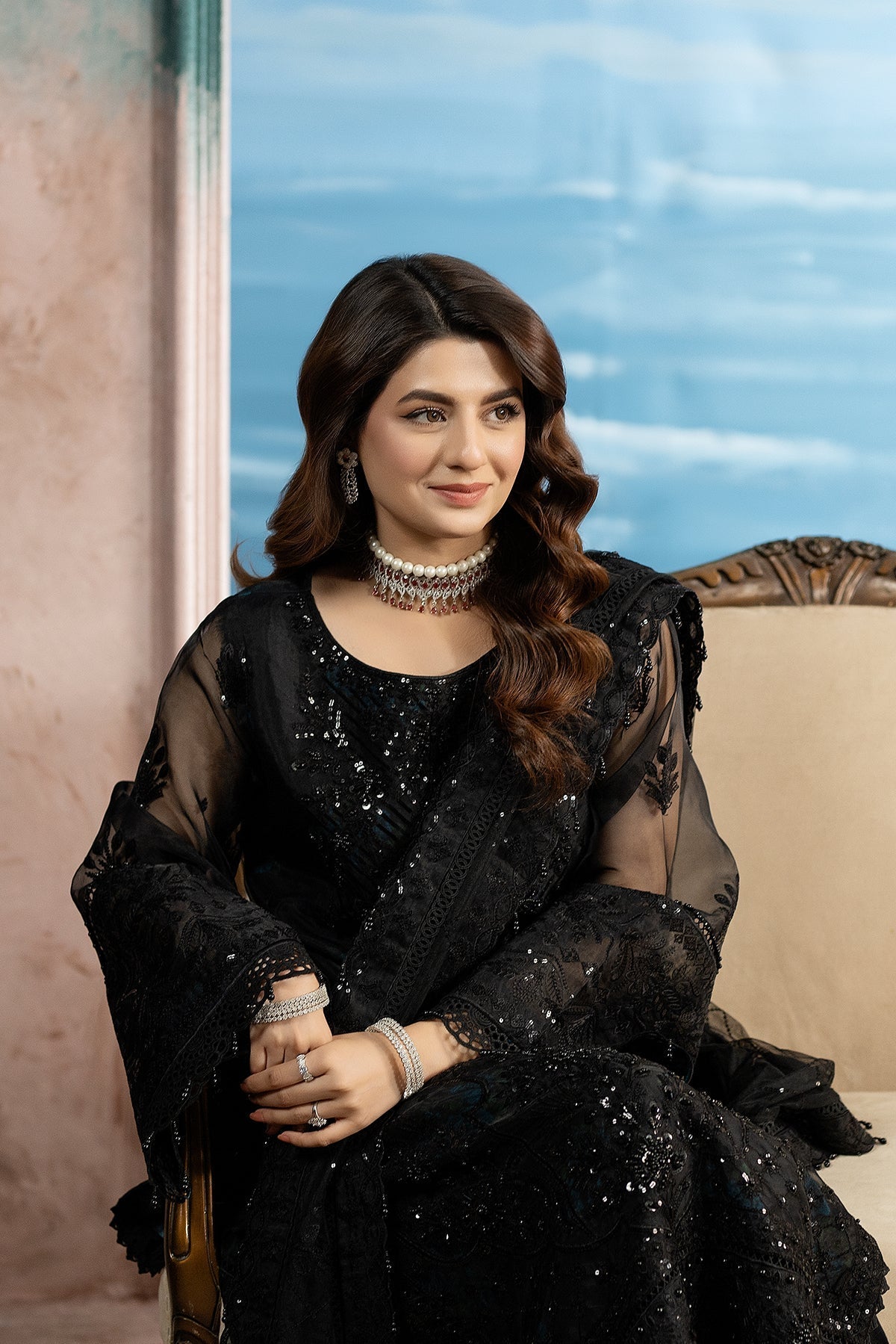 Raeesa Premium | Kimora Luxury Organza | HU-66-6