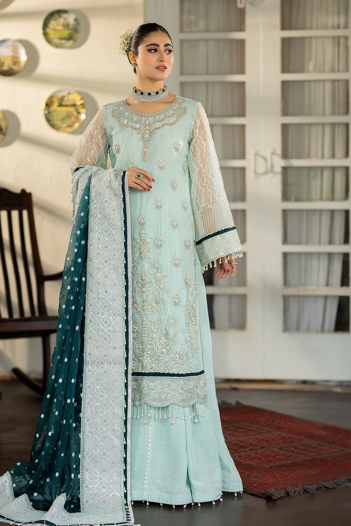 Raeesa Premium | Dehleez Formals | DL-1022 Afsaana -E- Poshak -  Raeesa Premium Formal - Original Designer Dress - House of Maryam
