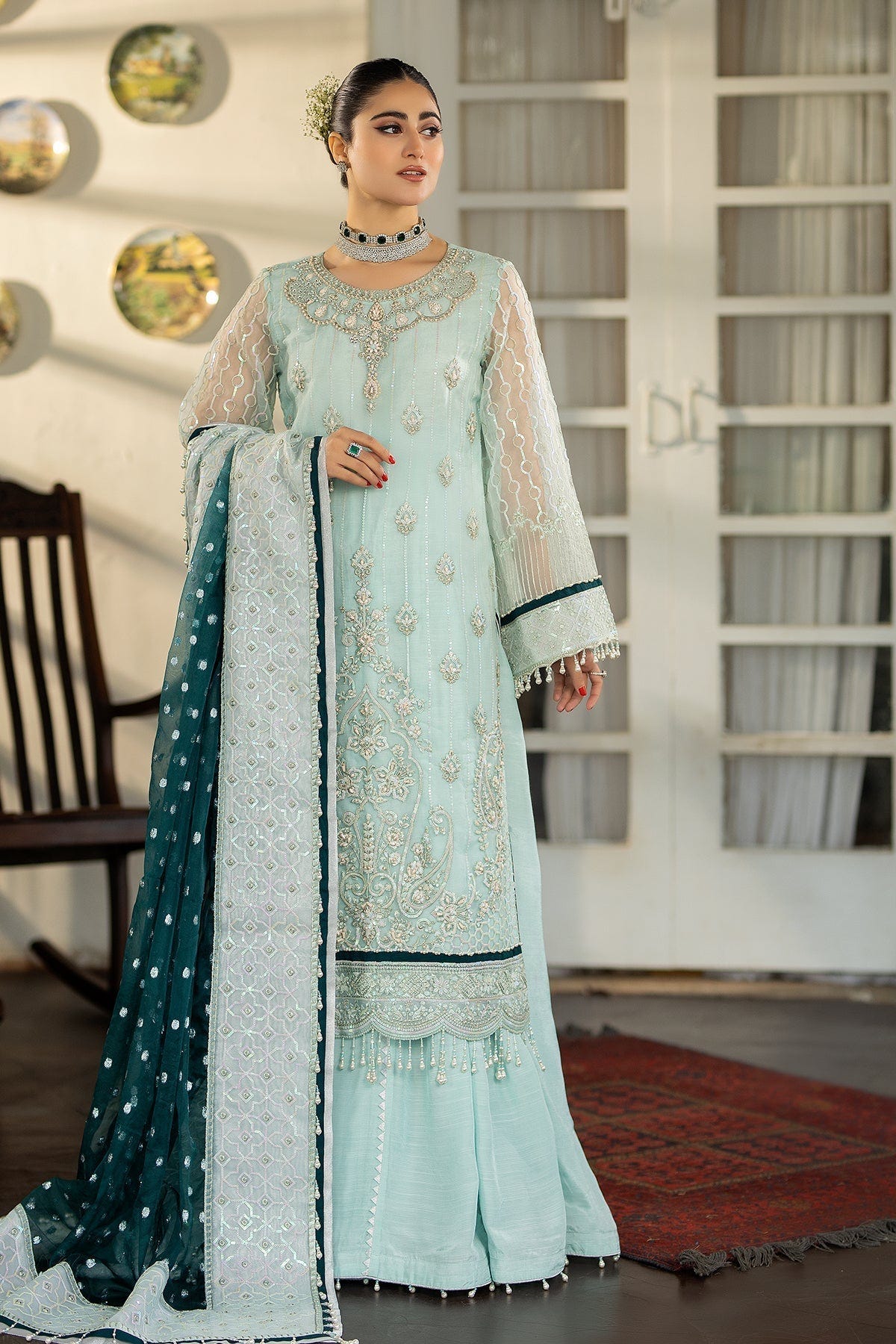 Raeesa Premium | Dehleez Formals | DL-1022 Afsaana -E- Poshak -  Raeesa Premium Formal - Original Designer Dress - House of Maryam