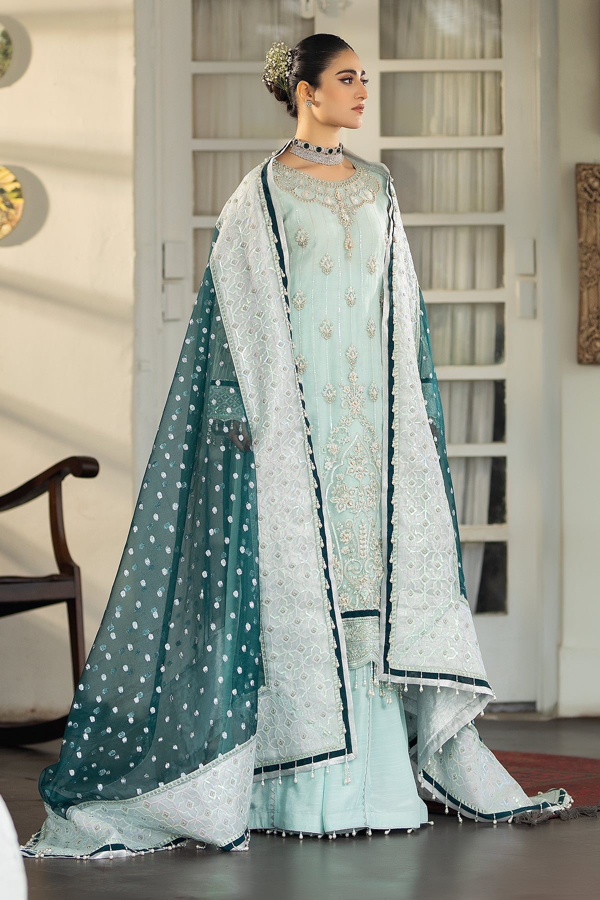 Raeesa Premium | Dehleez Formals | DL-1022 Afsaana -E- Poshak -  Raeesa Premium Formal - Original Designer Dress - House of Maryam