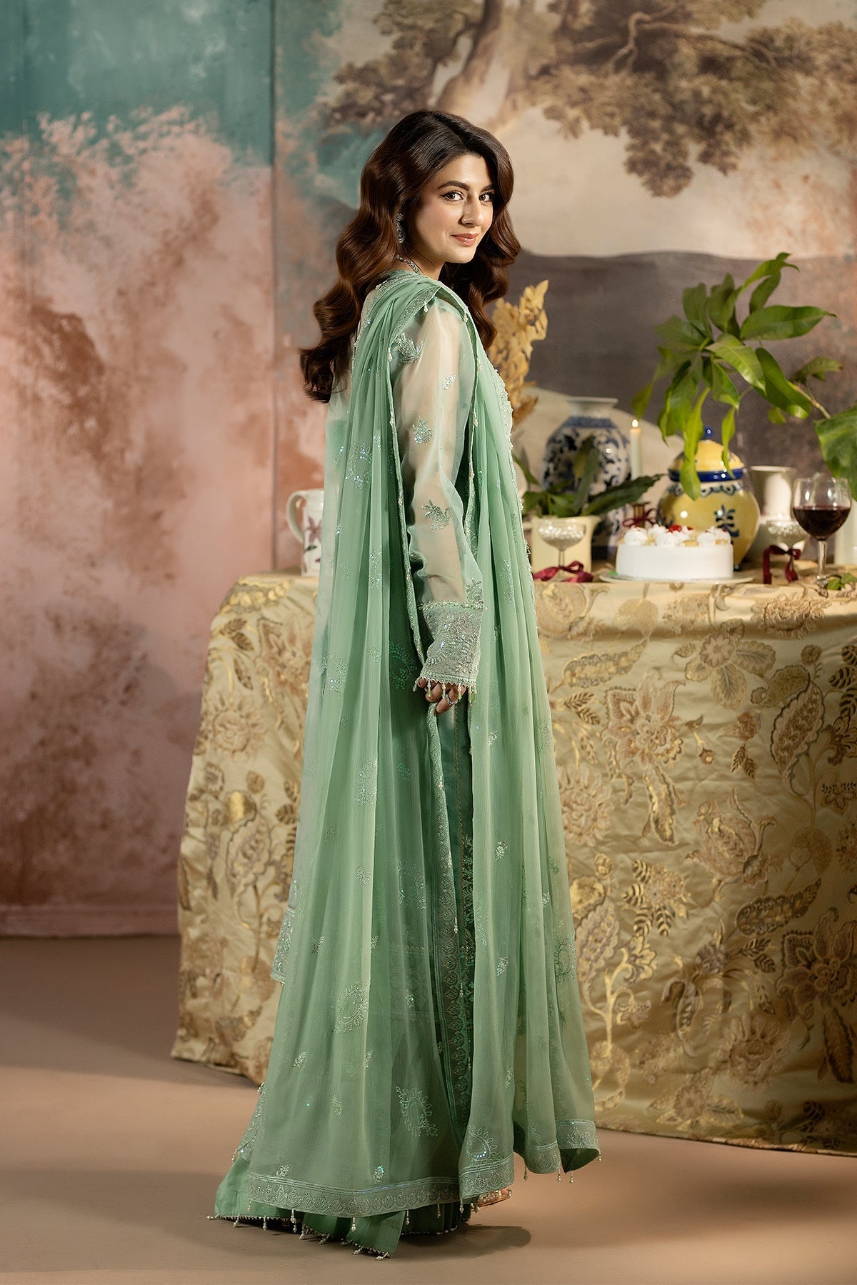 Raeesa Premium | Kimora Luxury Organza | HU-67-2