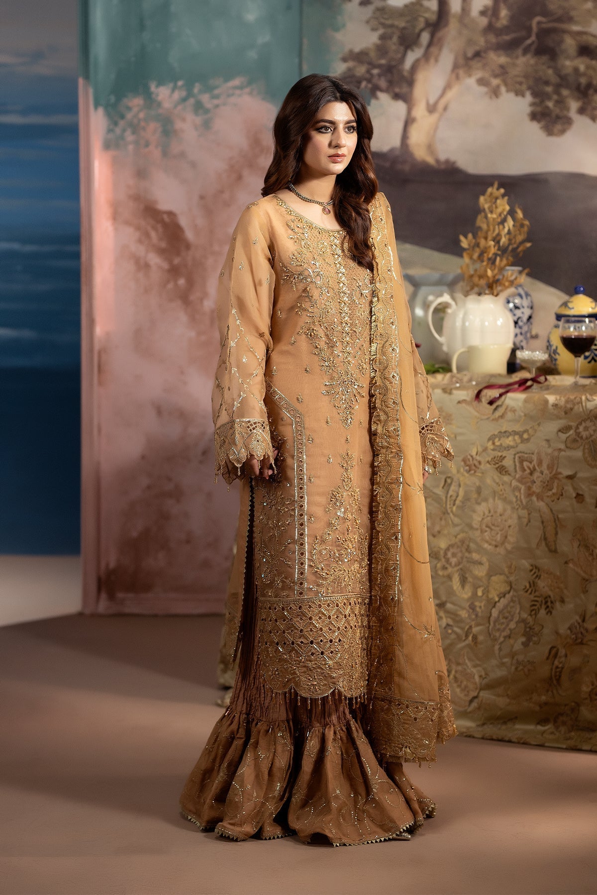Raeesa Premium | Kimora Luxury Organza | HU-65-6