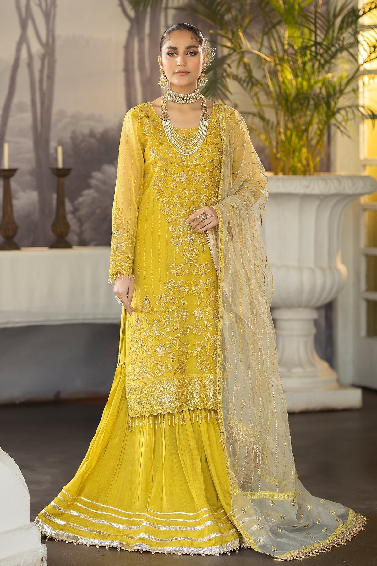 Raeesa Premium | Dehleez Formals | DL-1026 Mehfil-E-Aab by Designer Raeesa Premium - House of Maryam - Pakistani Designer Ethnic Wear in {{ shop.shopifyCountryName }}