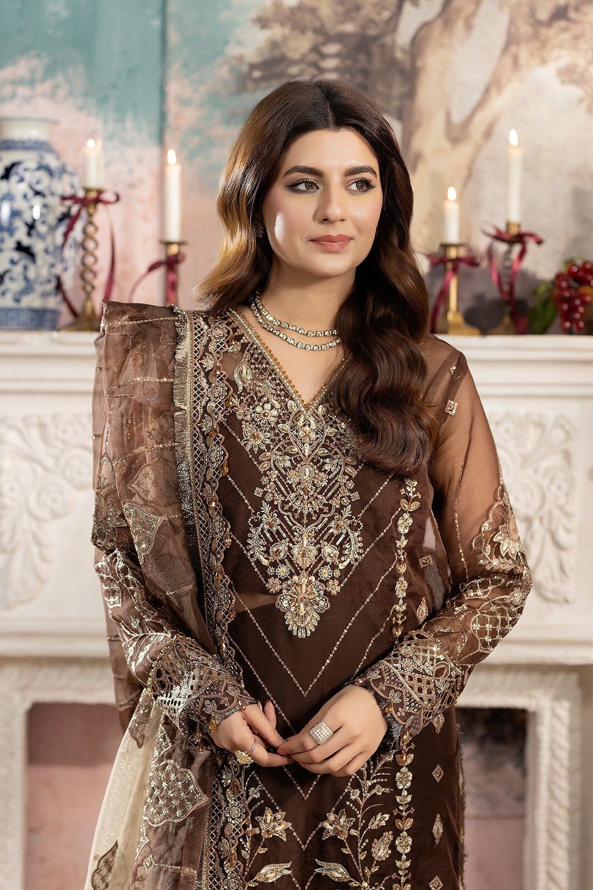 Raeesa Premium | Kimora Luxury Organza | HU-70-4