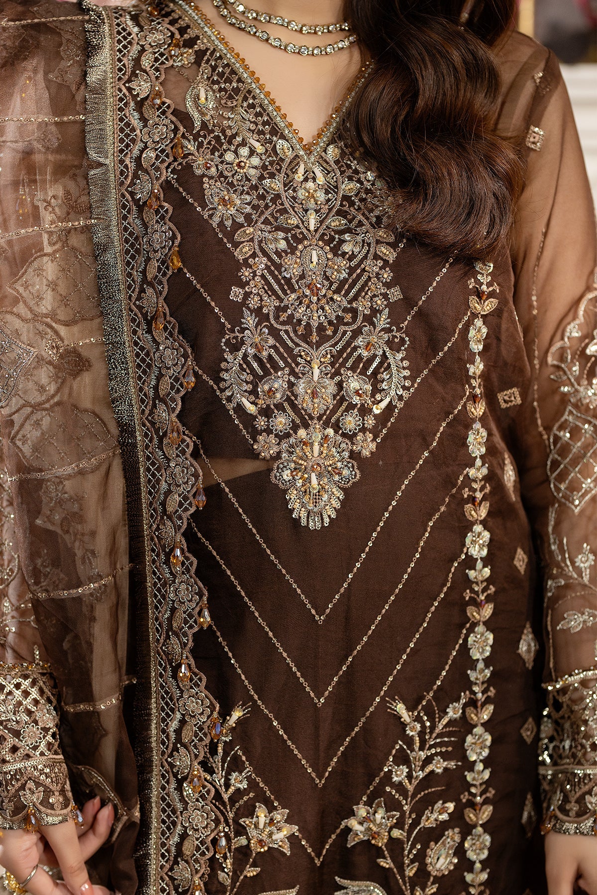 Raeesa Premium | Kimora Luxury Organza | HU-70, image 3